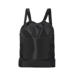 SIN 286 N - BOLSA-MOCHILA TASKA NEGRO (NEGRO / POLIESTER) - Imagen 2