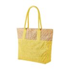 SIN 288 Y - BOLSA GRECIA AMARILLO (AMARILLO / YUTE / ALGODON) - Imagen 2
