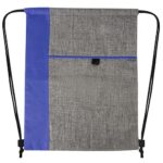 SIN 315 A - BOLSA-MOCHILA ARACAR AZUL (AZUL / NON WOVEN / POLIESTER)