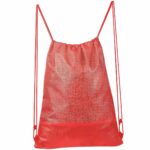 SIN 322 R - BOLSA-MOCHILA BAZMAN ROJO (ROJO / NON WOVEN) - Imagen 4