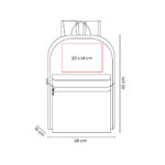 SIN 342 V - MOCHILA TIDE VERDE (VERDE / POLIESTER) - Imagen 2