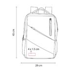 SIN 401 N - MOCHILA BABEL (NEGRO / POLIESTER / PVC) - Imagen 7