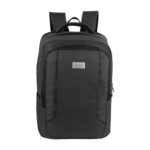 SIN 404 N - MOCHILA ATENA (NEGRO / POLIESTER / PVC)