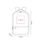 SIN 415 N - MOCHILA SISAK NEGRO (NEGRO / POLIESTER) - Imagen 4