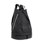 SIN 416 N - MOCHILA SACCA (NEGRO / CURPIEL / POLIESTER) - Imagen 10