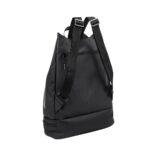 SIN 416 N - MOCHILA SACCA (NEGRO / CURPIEL / POLIESTER) - Imagen 4