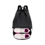SIN 416 N - MOCHILA SACCA (NEGRO / CURPIEL / POLIESTER) - Imagen 5