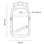 SIN 455 G - MOCHILA SLAVONSKY GRIS (GRIS / POLIESTER) - Imagen 4