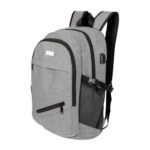 SIN 455 G - MOCHILA SLAVONSKY GRIS (GRIS / POLIESTER)
