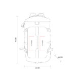 SIN 502 P - MOCHILA MENA ROSA (ROSA / POLIESTER) - Imagen 5