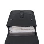 SIN 504 N - MOCHILA CADERNO (NEGRO / CURPIEL / POLIESTER) - Imagen 4