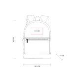 SIN 505 R - MOCHILA PUKI ROJO (ROJO / POLIESTER / POLIURETANO) - Imagen 3