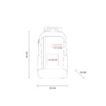 SIN 513 G - MOCHILA REMOS (GRIS / POLIESTER / CURPIEL) - Imagen 6