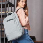 SIN 513 G - MOCHILA REMOS (GRIS / POLIESTER / CURPIEL) - Imagen 5
