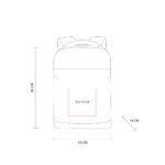 SIN 514 G - MOCHILA OLITO (GRIS / POLIESTER) - Imagen 7