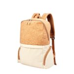 SIN 521 BE - MOCHILA EMMY (BEIGE / CURPIEL / CORCHO / POLIESTER) - Imagen 9