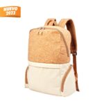 SIN 521 BE - MOCHILA EMMY (BEIGE / CURPIEL / CORCHO / POLIESTER) - Imagen 7