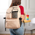 SIN 531 BE - MOCHILA HOLDE BEIGE (BEIGE / POLIESTER) - Imagen 3