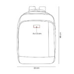 SIN 532 N - MOCHILA NUCHTER NEGRO (NEGRO / POLIESTER / PU) - Imagen 9