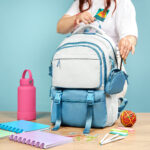 SIN 539 A - MOCHILA DOBRE AZUL (AZUL / POLIESTER / FORRO POLIESTER) - Imagen 4