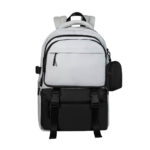 SIN 539 N - MOCHILA DOBRE NEGRO (NEGRO / POLIESTER / FORRO POLIESTER) - Imagen 2