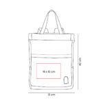 SIN 547 N - MOCHILA FRISKA NEGRO (NEGRO / PU / POLIESTER) - Imagen 6