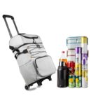 SIN 554 G - HIELERA TROLLEY OLWEN GRIS (GRIS / POLIESTER / ACETATO DE VINILO DE POLIETILENO) - Imagen 5