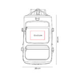 SIN 563 M - MOCHILA MALETA BREYTA MORADO (MORADO / POLIESTER) - Imagen 6