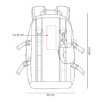 SIN 568 N - MOCHILA PUTNIK NEGRO (NEGRO / POLIESTER) - Imagen 4