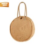 SIN 602 BE - BOLSA FREDA (BEIGE / YUTE / ALGODON)