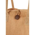SIN 602 BE - BOLSA FREDA (BEIGE / YUTE / ALGODON) - Imagen 4