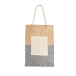 SIN 604 BE - BOLSA CANDY BEIGE (BEIGE / YUTE / ALGODON)