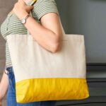 SIN 605 Y - BOLSA NARDO AMARILLO (AMARILLO / ALGODON) - Imagen 3
