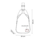 SIN 606 N - MOCHILA DE VIAJE CHAUD (NEGRO / POLIESTER / CURPIEL) - Imagen 8