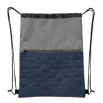 SIN 608 A - BOLSA-MOCHILA MALORA AZUL (AZUL / POLIESTER) - Imagen 2