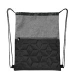 SIN 608 N - BOLSA-MOCHILA MALORA NEGRO (NEGRO / POLIESTER) - Imagen 2