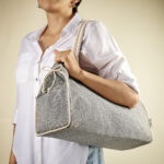 SIN 613 BE - BOLSA WATTE BEIGE (BEIGE / ALGODON RECICLADO) - Imagen 6