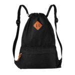 SIN 614 N - BOLSA-MOCHILA FLICKEN (NEGRO / POLIESTER) - Imagen 2