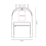 SIN 711 G - MOCHILA KELPIE (GRIS / POLIESTER / POLIURETANO) - Imagen 3