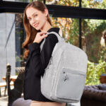 SIN 711 G - MOCHILA KELPIE (GRIS / POLIESTER / POLIURETANO) - Imagen 2