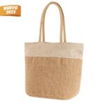 SIN 752 BE - BOLSA MATTY (BEIGE / YUTE / ALGODON)