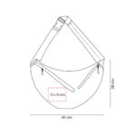 SIN 760 G - BOLSA DE VIAJE MOON (GRIS / POLIESTER) - Imagen 5