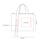 SIN 764 AQ - BOLSA SABBIA AQUA (AQUA / YUTE / ALGODON) - Imagen 4