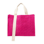 SIN 764 P - BOLSA SABBIA ROSA (ROSA / YUTE / ALGODON) - Imagen 2