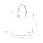 SIN 767 BE - BOLSA CUZCO BEIGE (BEIGE / PAJA DE PAPEL / CURPIEL / POLIESTER) - Imagen 5