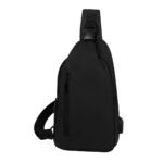 SIN 777 N - MOCHILA DE VIAJE FROOME (NEGRO / CURPIEL /  POLIESTER / POLIESTER) - Imagen 8