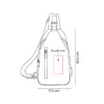 SIN 777 N - MOCHILA DE VIAJE FROOME (NEGRO / CURPIEL /  POLIESTER / POLIESTER) - Imagen 7