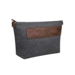 SIN 811 G - NECESER TROUSSE GRIS (GRIS / CANVAS / CURPIEL) - Imagen 7