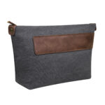 SIN 811 G - NECESER TROUSSE GRIS (GRIS / CANVAS / CURPIEL) - Imagen 2