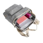 SIN 881 G - MOCHILA KIRAN (GRIS / ALGODON RECICLADO) - Imagen 3